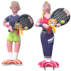 Sarah en Abraham Padel